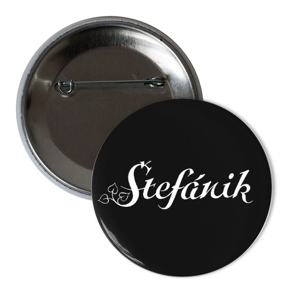 Odznak  s potlačou ŠTEFÁNIK ODZNAK